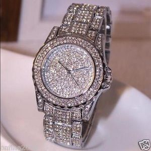 Crystal Rhinestone Lady Quartz Watch